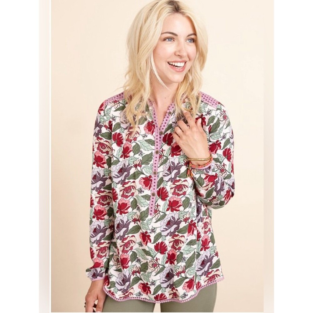 Matilda Jane Dusk or Dawn Floral Tunic XS